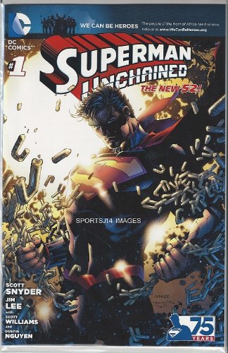 Superman Unchained #1 Comic Book WCBH We can Be Heroes Variant Limited to 485  [VF-]