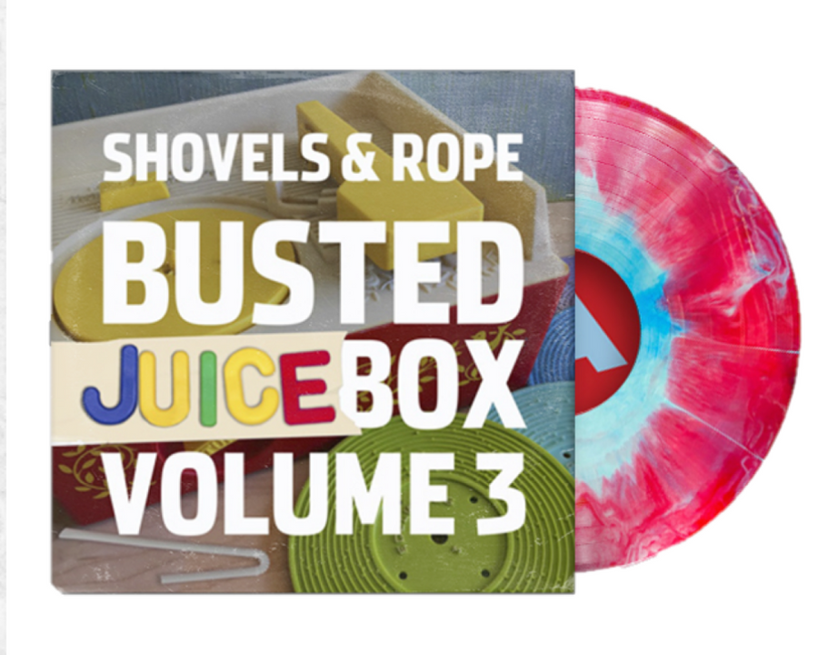 Shovels & Rope – Busted Jukebox Volume 3 Exclusive Limited Edition Red & Blue Color Vinyl LP Club Edition