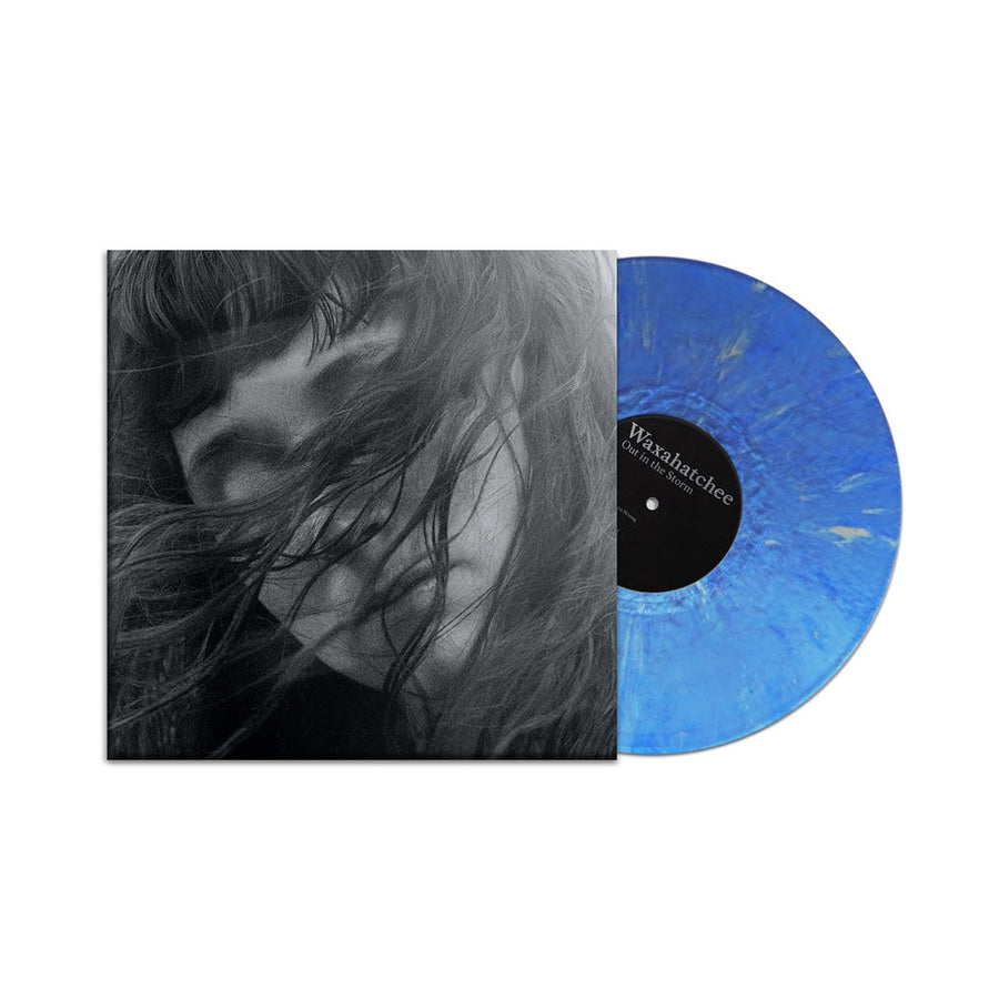 Waxahatchee - Out In The Storm Exclusive Limited Edition Silver Sparks In Blue Color Vinyl