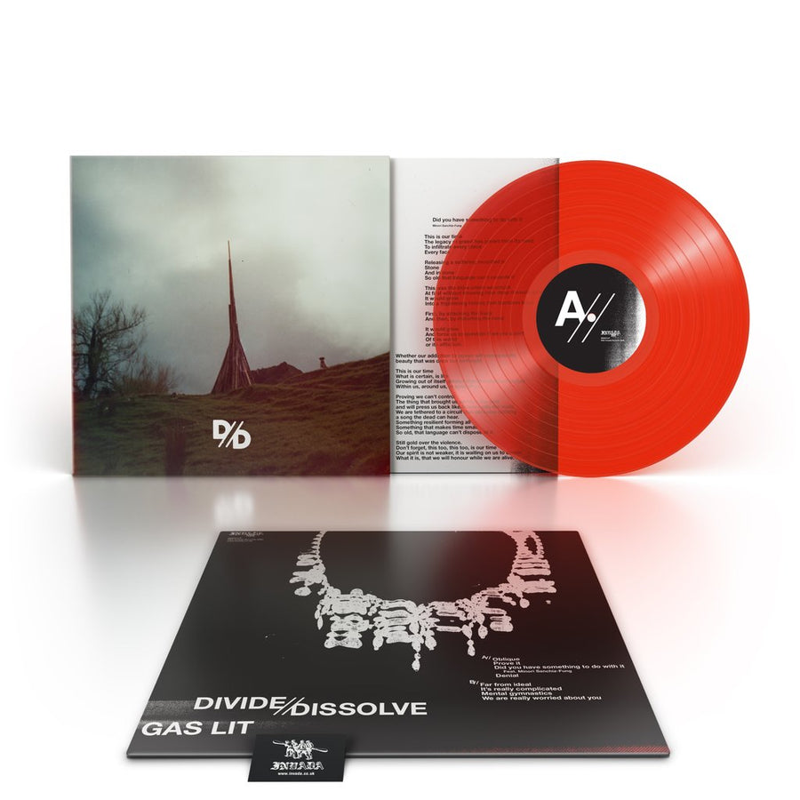 Divide And Dissolve - Gas LIT Exclusive Limited Edition Translucent Red Vinyl