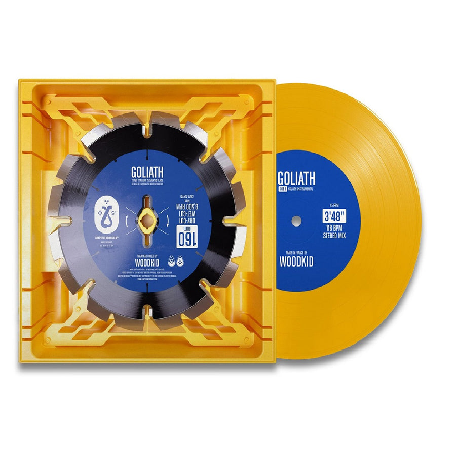 Woodkid - Goliath 45t Exclusive Limited Edition Yellow Vinyl LP_Record