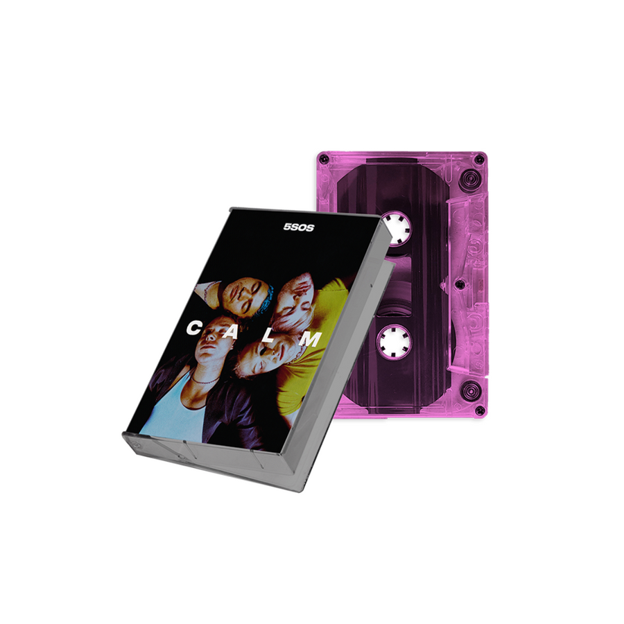 5 Seconds of Summer - Calm Neon Pink Cassette Tape