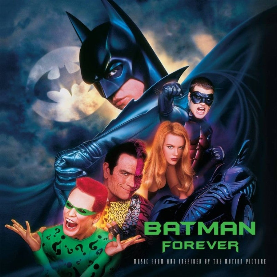 Various Artists - Batman Forever Exclusive Limited Edition Blue & Silver Vinyl 2x LP Record