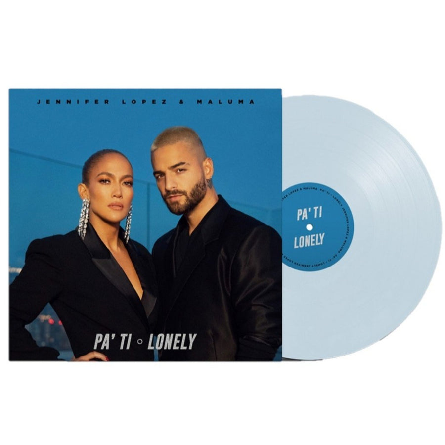 Jennifer Lopez And Maluma - Pa Ti / Lonely Exclusive Clear Vinyl Limited LP Record #5000