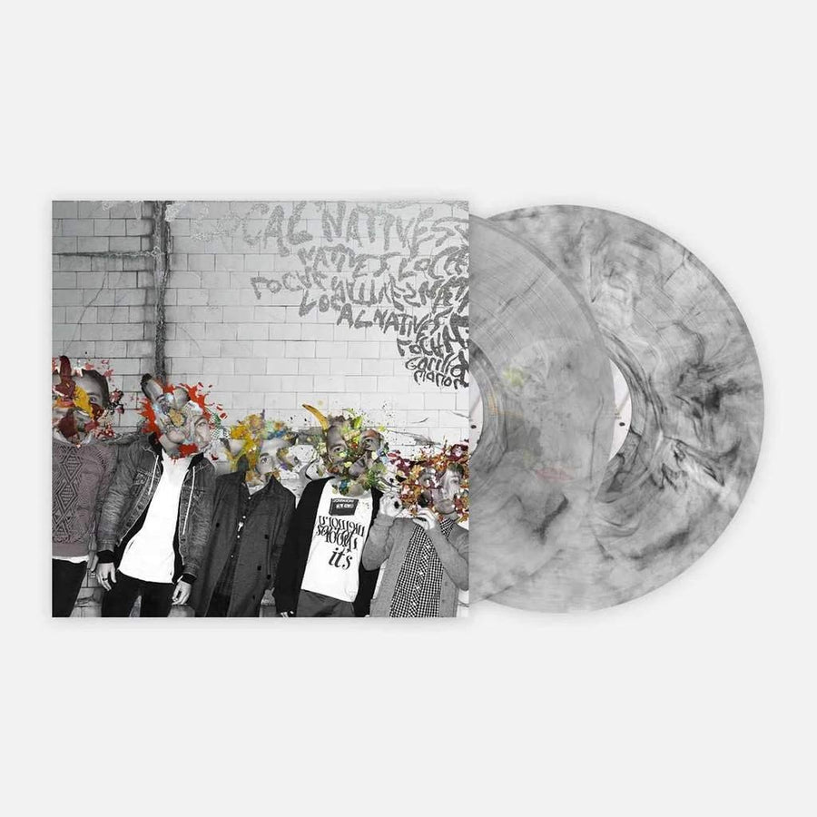 Local Natives - Gorilla Manor Exclusive VMP Club Edition Clear With Black Smoke Colored 2x Vinyl LP