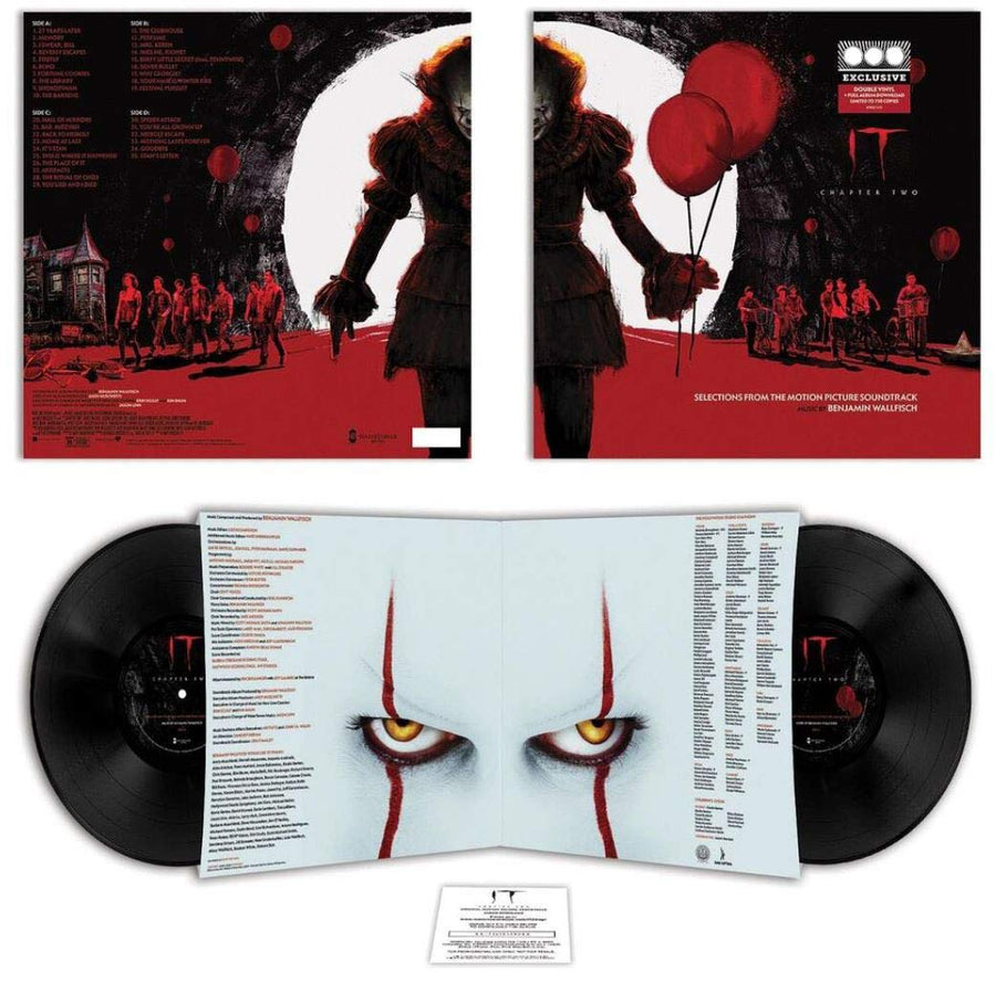 It Chapter 2 - Selections from the Motion Picture Soundtrack - Exclusive Limited Edition Black Colored 2x Vinyl LP #/750