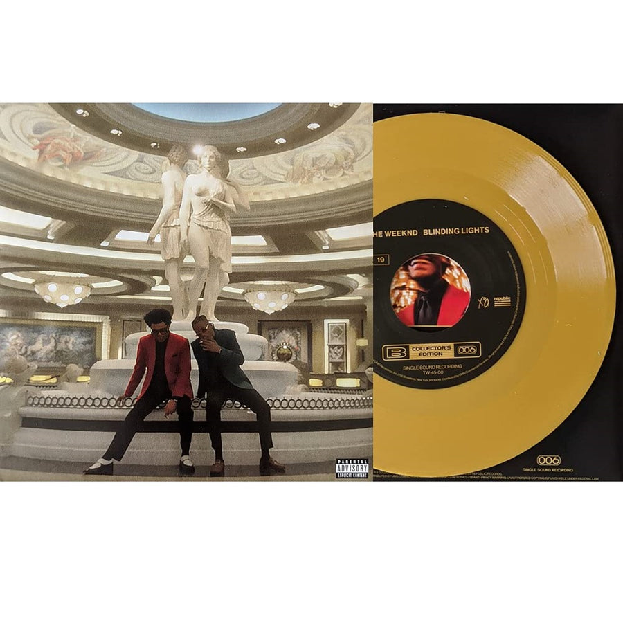 The Weeknd ‎– Heartless / Blinding Lights Collector’s Edition Gold Colored Vinyl 013