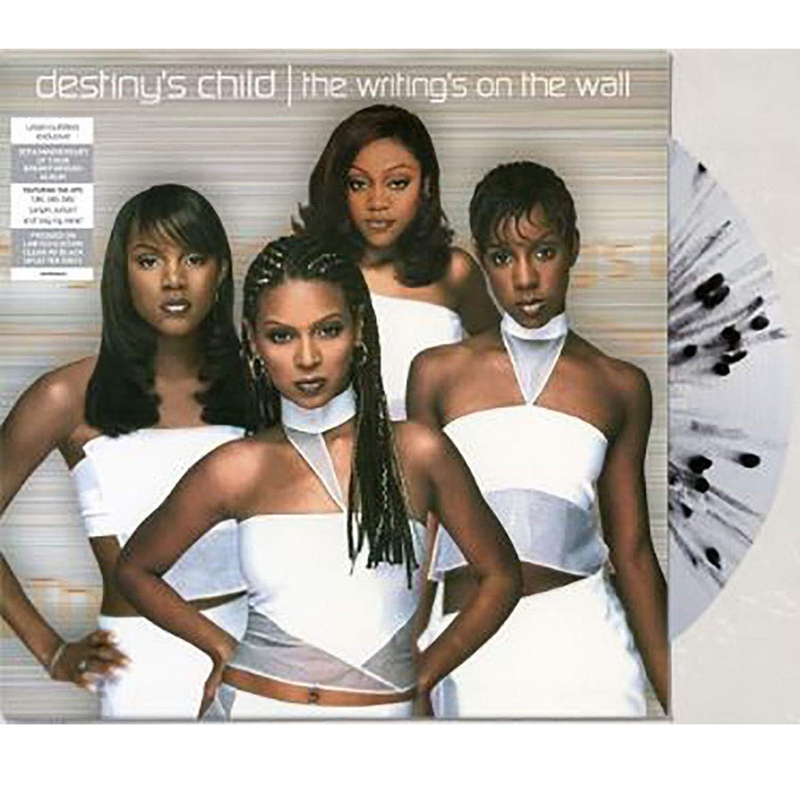 Destiny's Child - The Writing's On The Wall Exclusive Limited Edition Clear Black Splatter 2x Vinyl LP Record