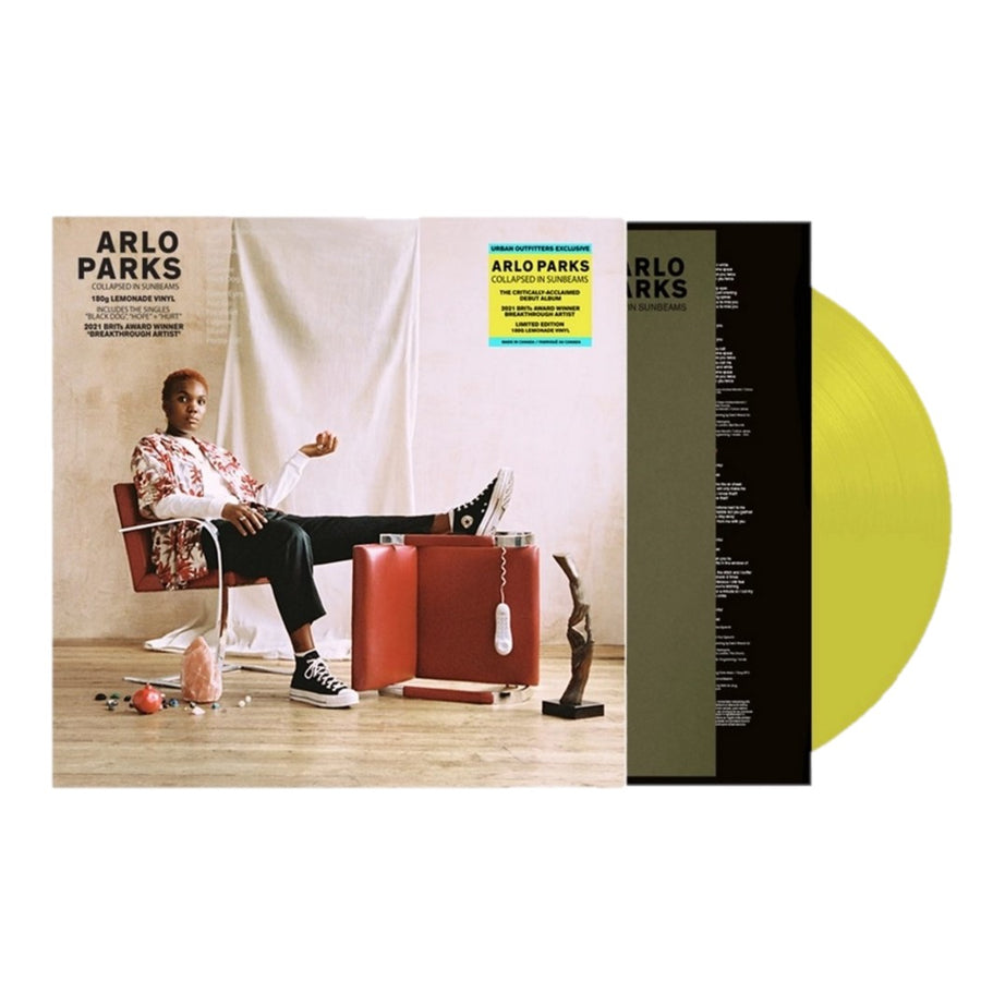 Arlo Parks - Collapsed In Sunbeams Exclusive Lemonade Yellow Vinyl LP