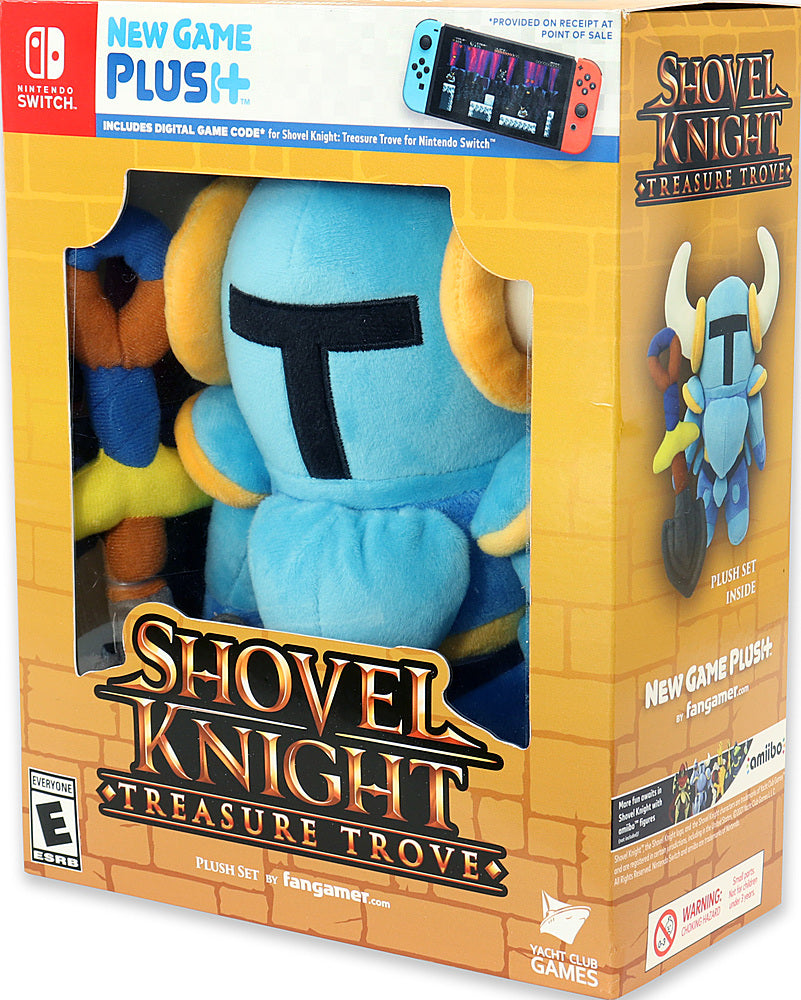 New Game Plush hovel Knight Treasure Trove Plush Toy (Nintendo Switch)