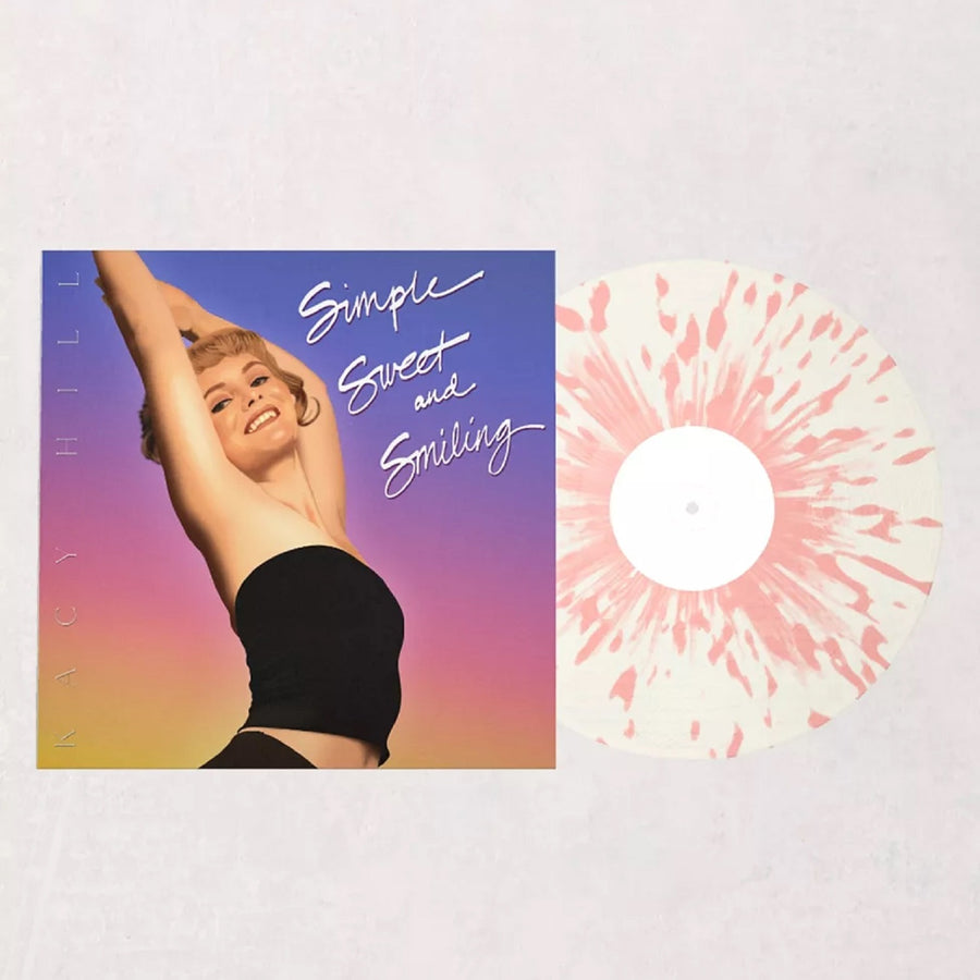 Kacy Hill - Simple, Sweet And Smiling Exclusive Limited Edition Clear with Pink Splatter Vinyl LP Record
