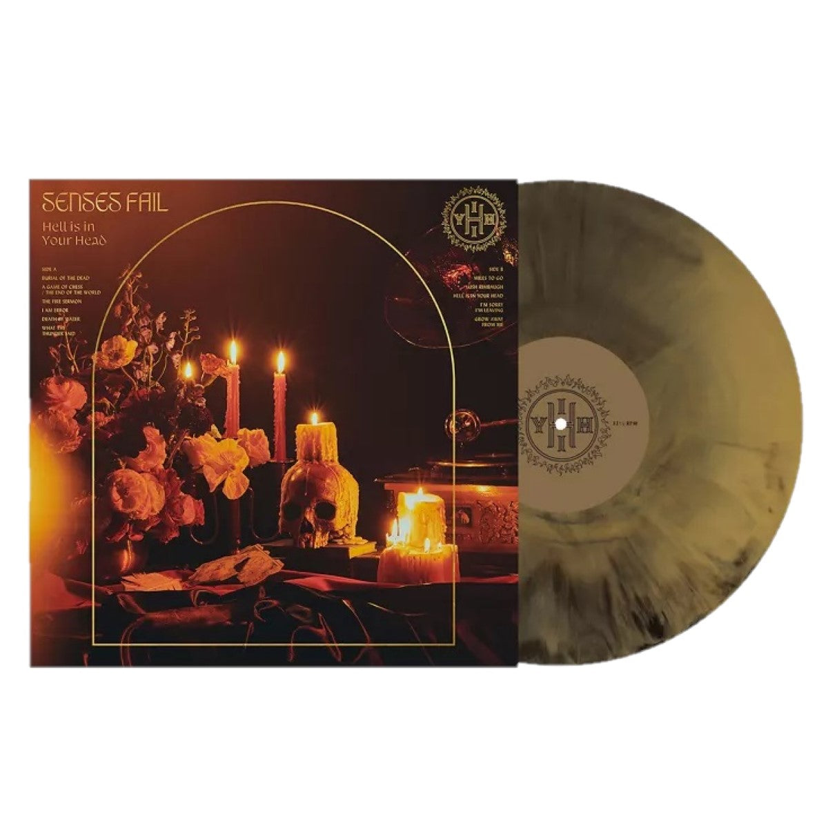 Senses Fail - Hell Is In Your Head Exclusive Gold & Black Galaxy Color ...