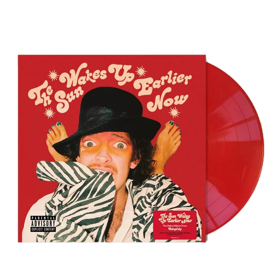 BabyJake - The Sun Wakes Up Earlier Now Exclusive Limited Edition Opaque Red Vinyl LP Record