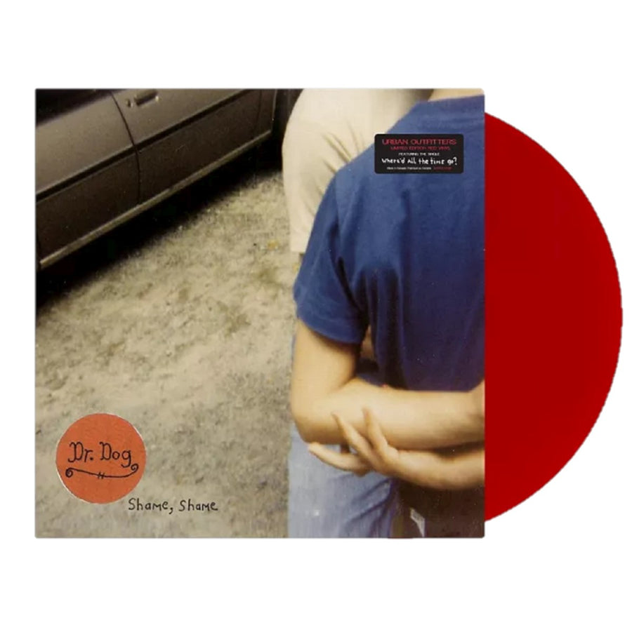 Dr. Dog - Shame, Shame Exclusive Limited Edition Translucent Red Color Vinyl LP Record