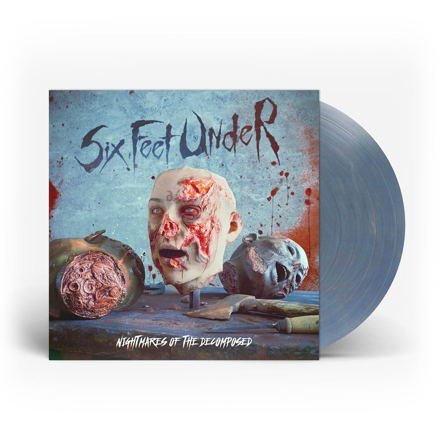 Six Feet Under - Nightmares Of The Decomposed Exclusive Clear/Reddish & Blue Vinyl LP Limited Edition #200