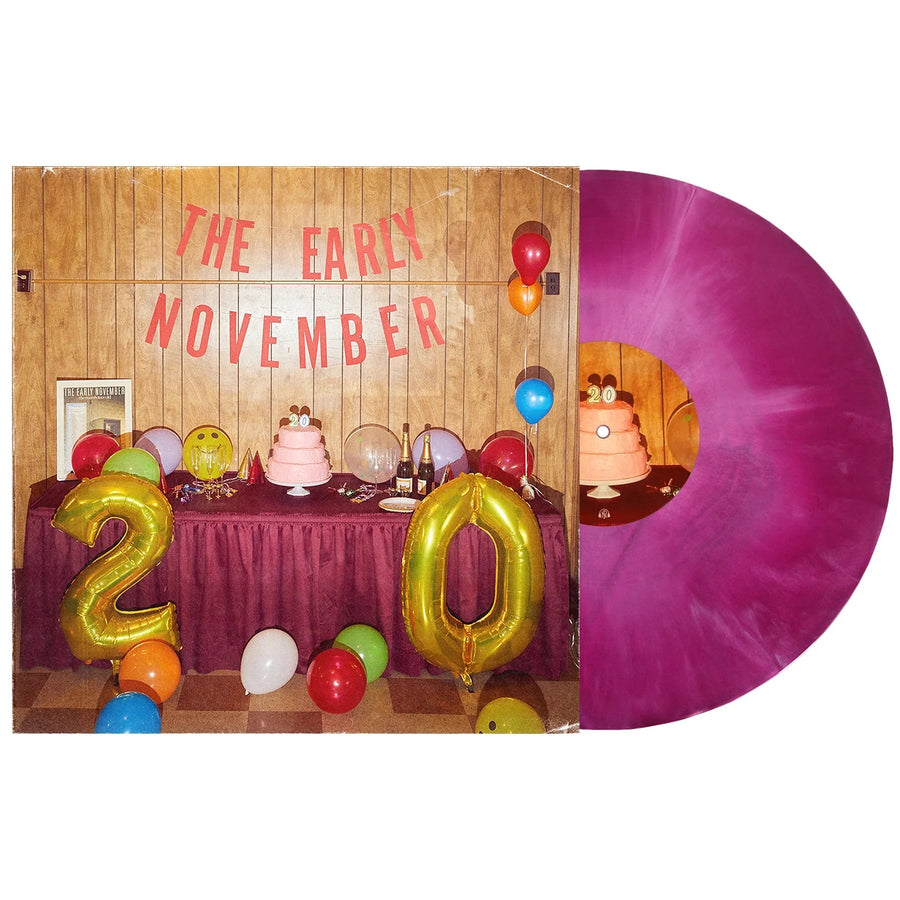 The Early November - Twenty Exclusive Limited Edition Purple & White Galaxy Vinyl LP