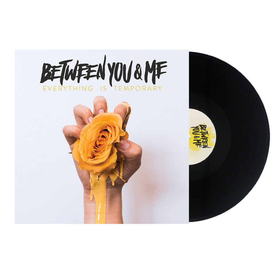 Between You & Me - Everything Is Temporary Exclusive Limited Black Color Vinyl LP