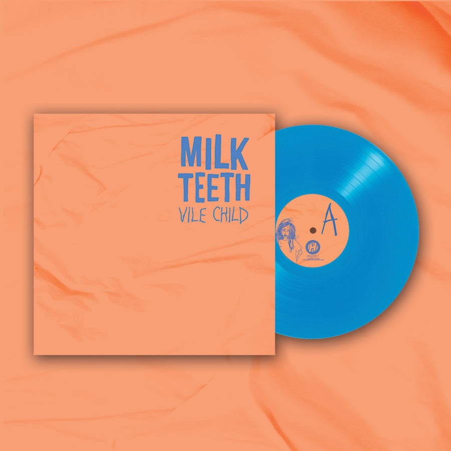 Milk Teeth - Vile Child Exclusive Limited Edition Opaque Blue Color Vinyl LP