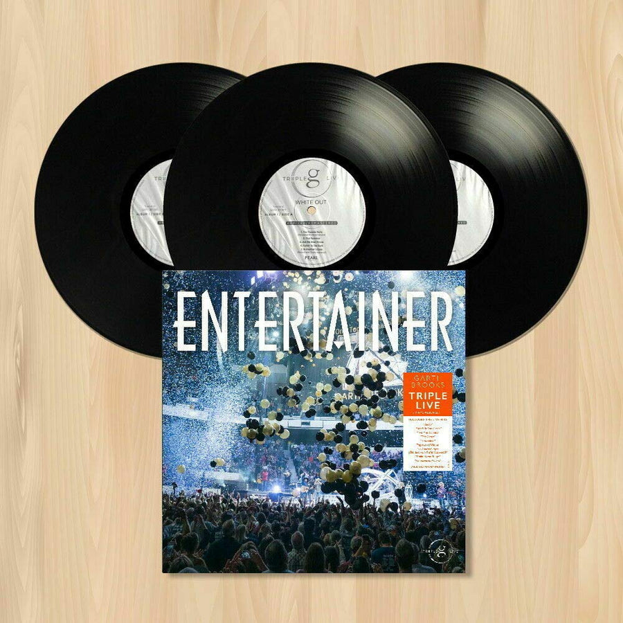 Garth Brooks - Triple Live Exclusive Limited Edition Classic Colored Vinyl 3x LP Record
