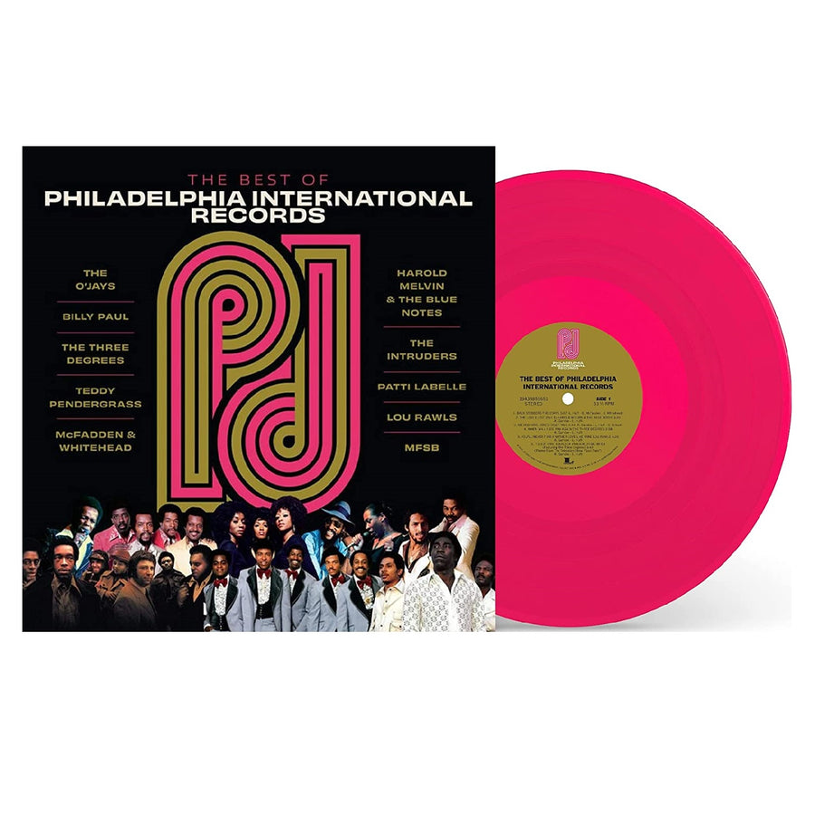 The Best Of The Philadelphia International Records Exclusive Limited Edition Hot Pink Colored Vinyl LP