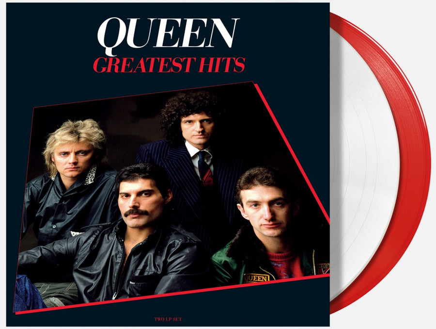 Queen - Greatest Hits, Vol. 1 Exclusive Red and White Vinyl Album 2xLP Record