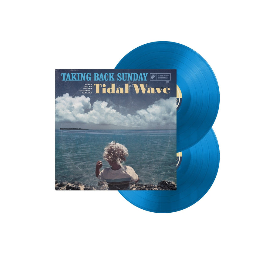 Taking Back Sunday - Tidal Wave Exclusive Limited Transparent Blue Color Vinyl 2x LP