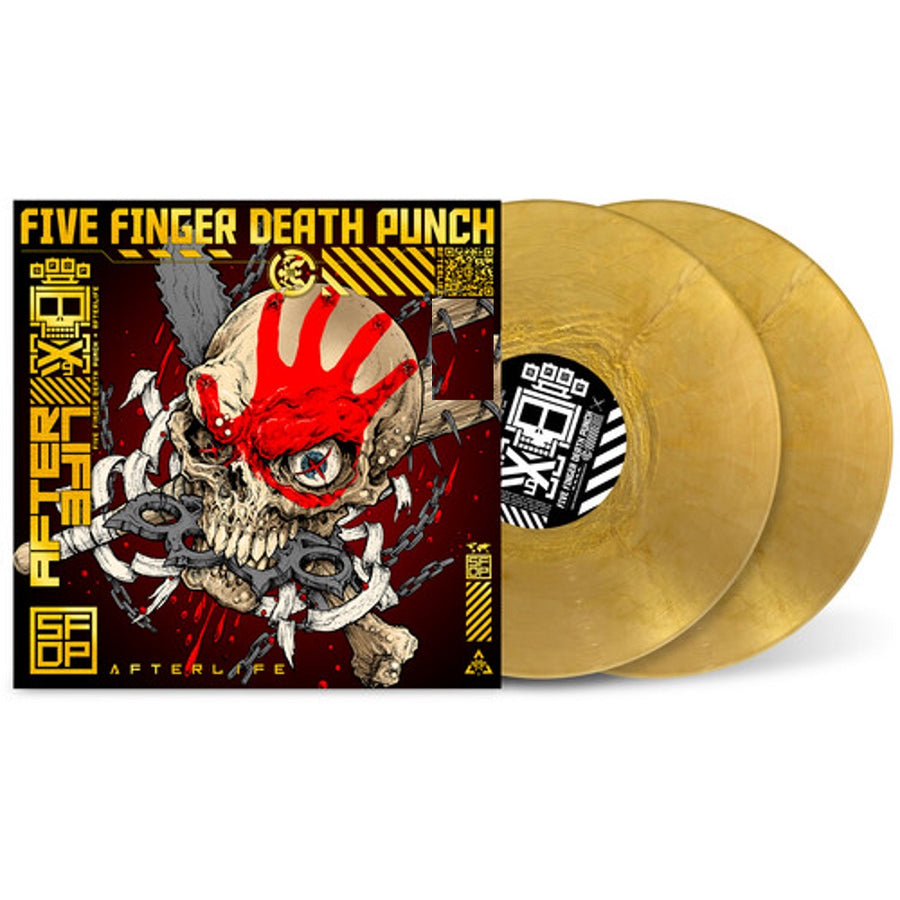 Five Finger Death Punch - After Life Exclusive Gold Color Vinyl 2xLP Record