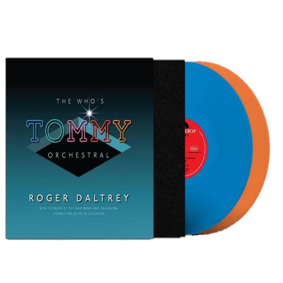 Roger Daltrey ‎- The Who‘S Tommy Orchestral Exclusive Blue/Orange Colored Vinyl LP_Record
