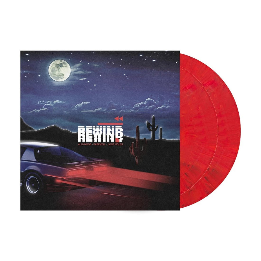 Alcynoos, Parental (de Kalhex) & Loop.Holes - Rewind Exclusive Red Color Vinyl 2x LP Limited Edition #300 Copies