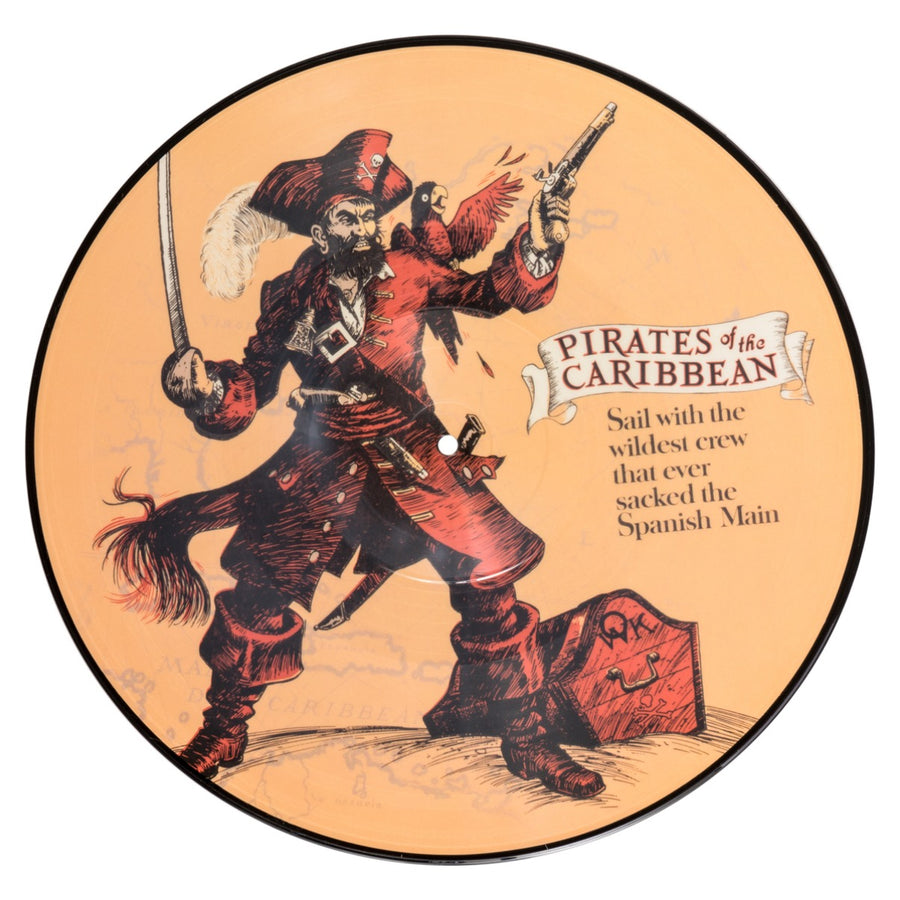 Pirates Of The Caribbean Original Sound track Exclusive Picture disk Vinyl Disney Music
