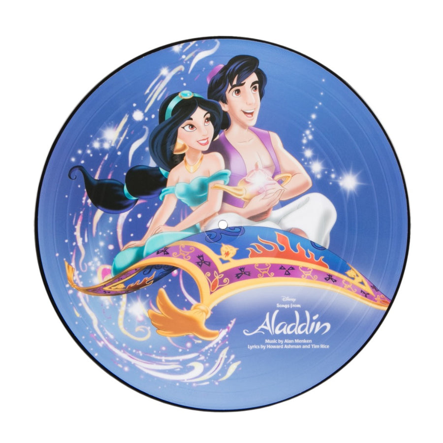 Aladdin Movie Soundtrack Exclusive Picture Disk LP Vinyl Disney Music Record Album