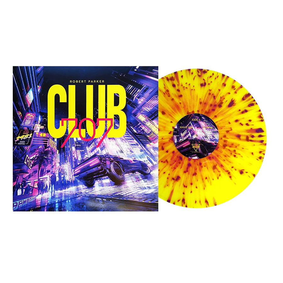 Robert Parker - Club 707 Exclusive Limited Edition Transparent Yellow & Purple Splatter Colored Vinyl LP