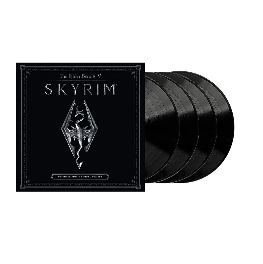 The Elder Scrolls V: Skyrim – Exclusive Ultimate Edition Black Colored 4xLP Vinyl Box Set