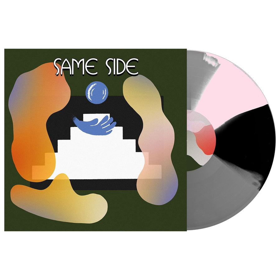 Same Side - Exclusive Limited Pink, White, and Grey with Heavy Black and Red Splatter Vinyl LP Record