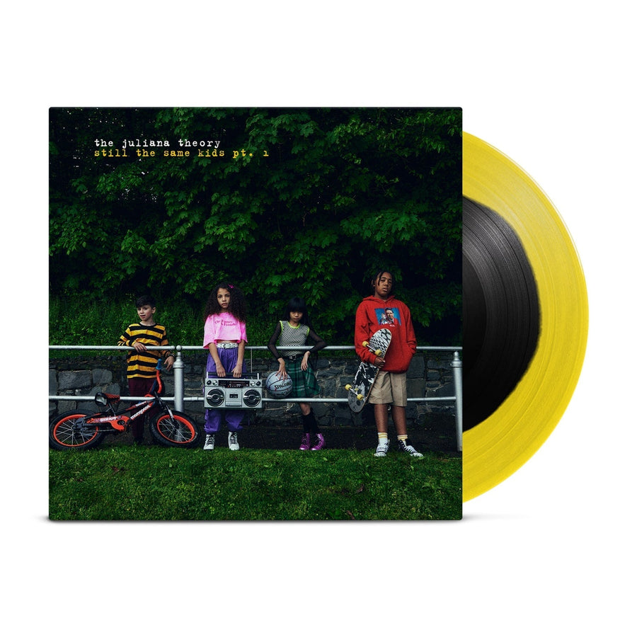 The Juliana Theory - Still the Same Kids Pt.1 Exclusive Black in Transparent Yellow Color Vinyl LP Limited Edition #250 Copies