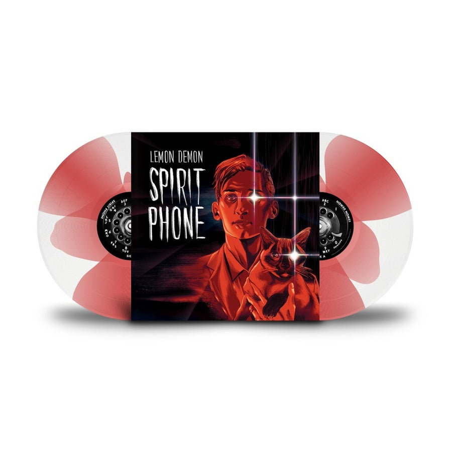 Lemon Demon - Spirit Phone Exclusive Red Vinyl With Black And White Twist 2x LP Vinyl Record