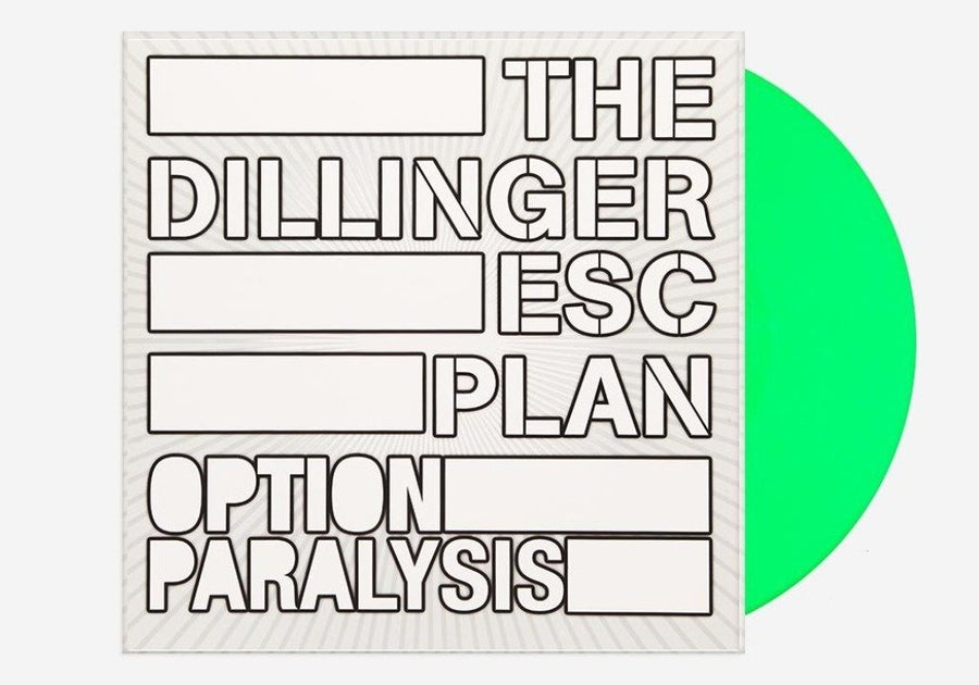 The Dillinger Escape Plan - Option Paralysis Exclusive Limited Edition Neon Green Color Vinyl LP