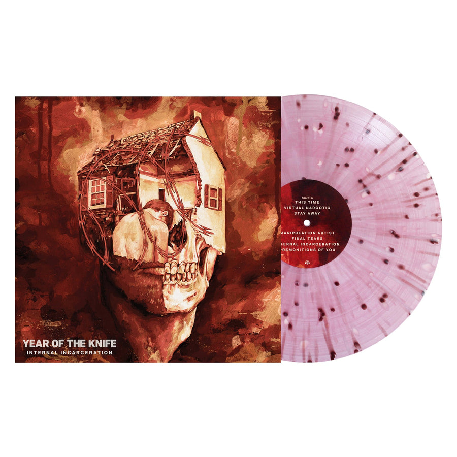 Year Of The Knife - Internal Incarceration Exclusive Limited Oxblood Insomnia Vinyl LP Record