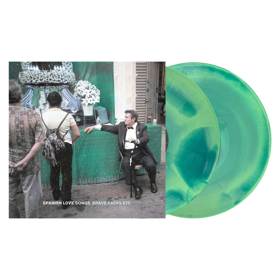 Spanish Love Songs - Brave Faces Etc Exclusive Limited Edition Electric Blue, Mint Green & Sea Blue Aside/Bside Vinyl LP
