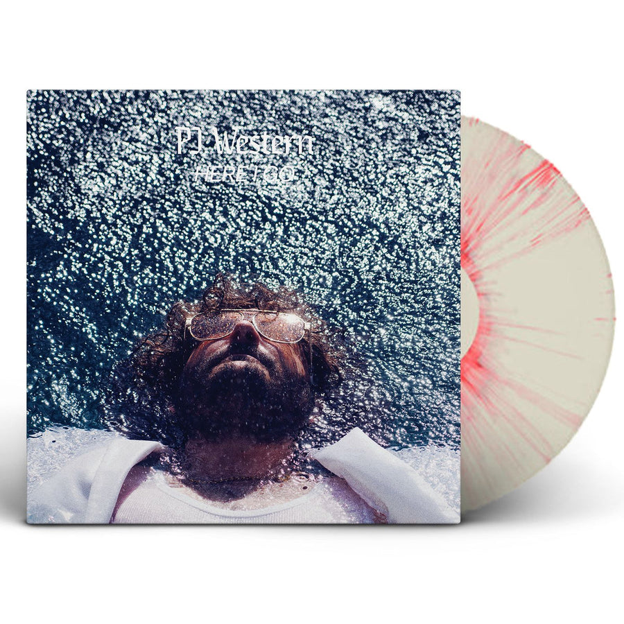 pj-western-here-i-go-exclusive-limited-edition-tan-with-red-splatter-colored-vinyl-lp