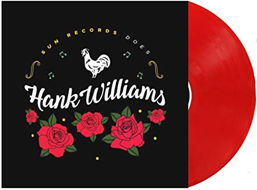 Sun Records Does Hank Williams Exclusive Limited Red Vinyl LP Record