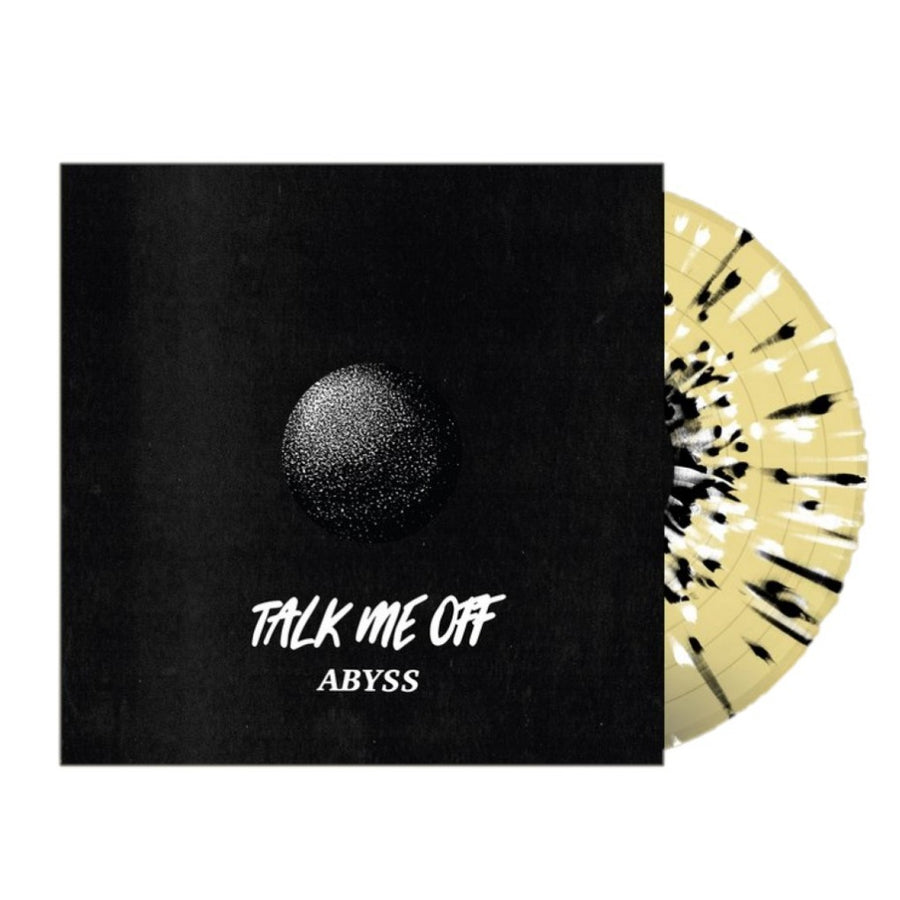 Abyss 10 - Talk Me Off Exclusive Limited Edition Clear W/ Black + White Splatter Vinyl LP Record