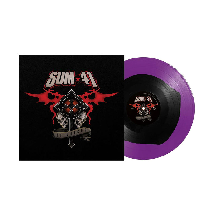 Sum 41 - 13 Voices Exclusive Limited Black Inside Purple Color Vinyl LP