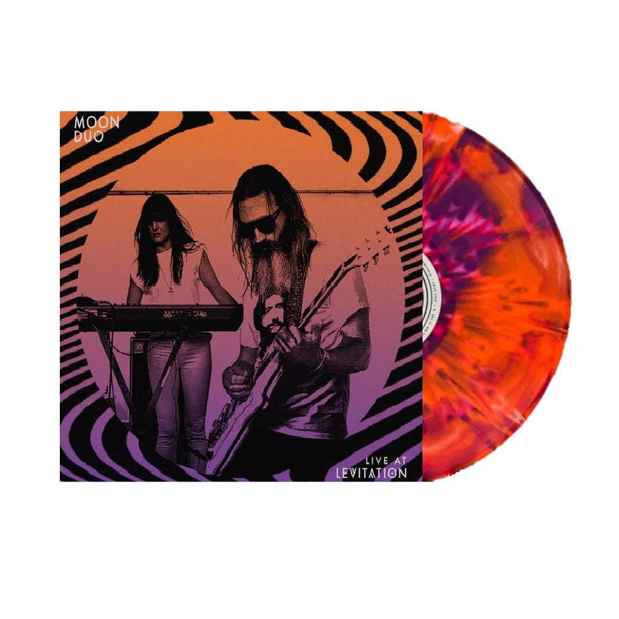 Moon Duo - Live at Levitation Exclusive Limited Edition Set On Fire