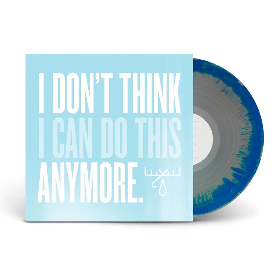 Moose Blood - I Don't Think I Can Do This Anymore Exclusive Limited Silver/ Dark Blue Smash Color Vinyl LP