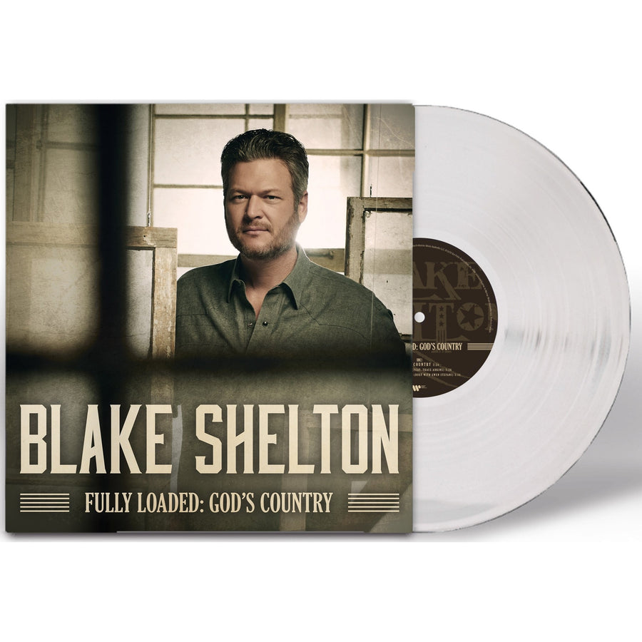 Blake Shelton - Fully Loaded Exclusive Clear Color Vinyl Album LP_RecordMusic,holiday,Xmas,Song,Record