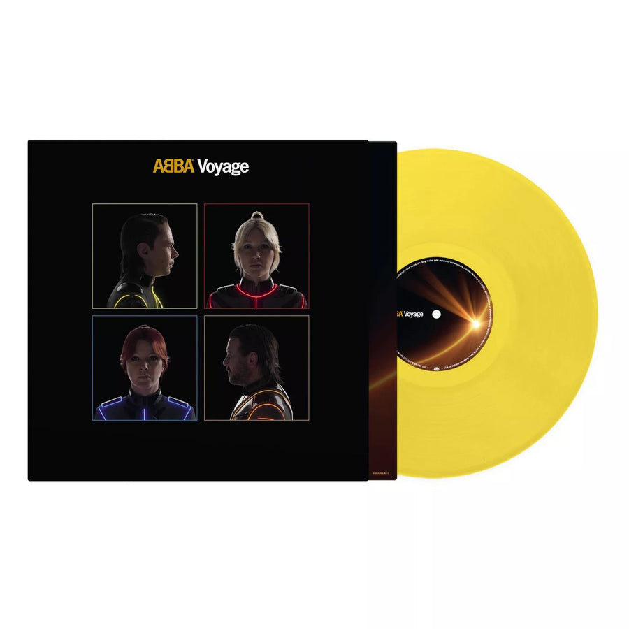ABBA - Voyage Exclusive Yellow Colored Vinyl LP Record With Alternate Artwork