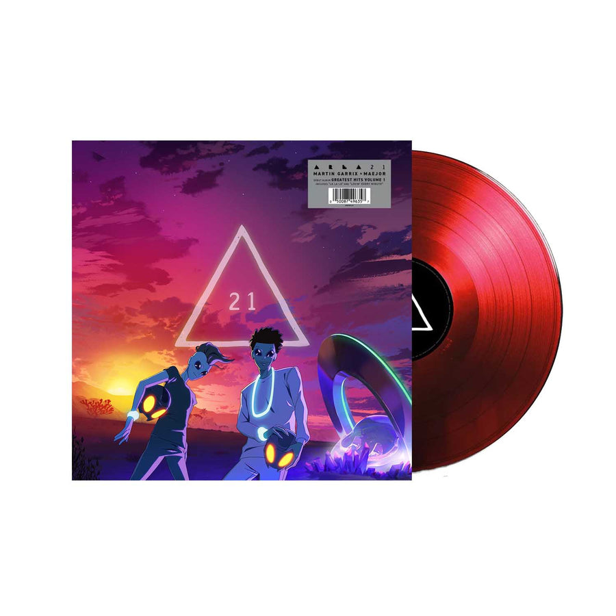 AREA21 - Greatest Hits Vol. 1 Exclusive Red Color Vinyl LP Record
