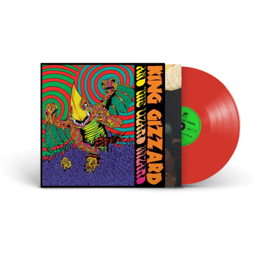 King Gizzard And The Lizard Wizard - Willoughby's Beach Redish Colored Vinyl LP Record