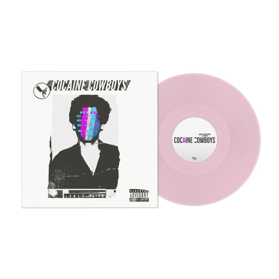 Benny The Butcher X 38 Spesh - Cocaine Cowboys 1 Exclusive Opaque Pink Color Vinyl LP Limited Edition #500 Copies